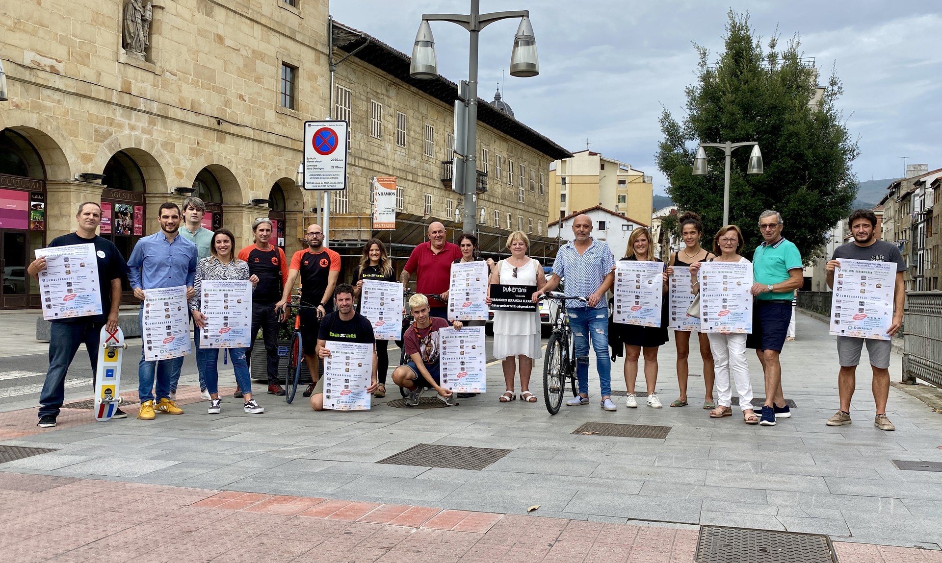 Mugikortasun jasangarriago bat lantzeko jarduerak egingo dituzte zapatuan Durangon