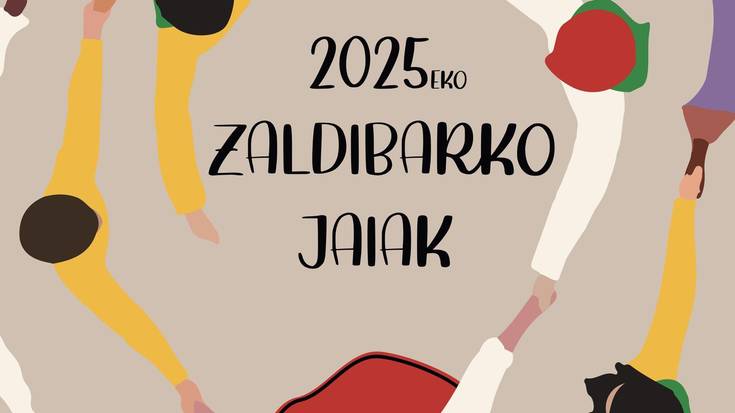 Kepa Aginakoren kartelak iragarriko ditu Zaldibarko jaiak