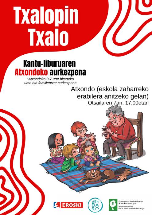 'Txalopin Txalo' liburuaren aurkezpena