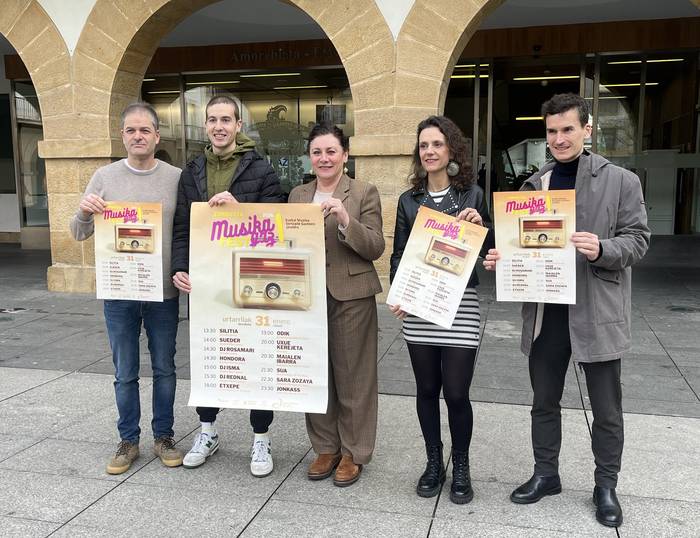 Hamahiru gazte sortzaile batuko ditu Zornotzako MusikagazFest jaialdiak