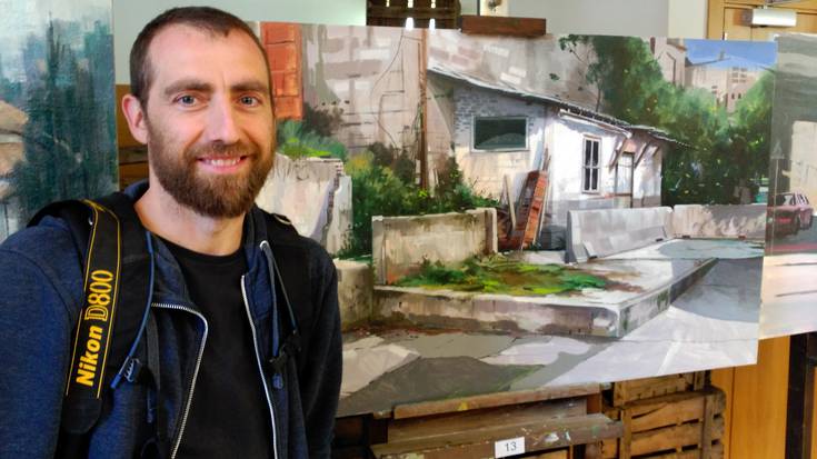 Iker Mugarrak irabazi du XIX kaleko pintura lehiaketa