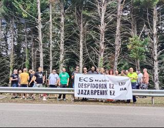 LABek "kaleratze selektiboak" salatu ditu ECS Mobility enpresan