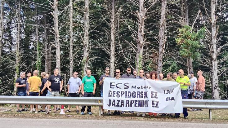LABek "kaleratze selektiboak" salatu ditu ECS Mobility enpresan