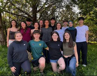 Eskualdeko ikasleek antzezlan bihurtu dituzte gerrako umeen testigantzak