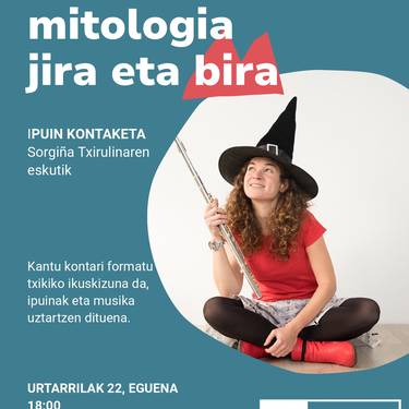'Euskal mitologia gira eta bira'