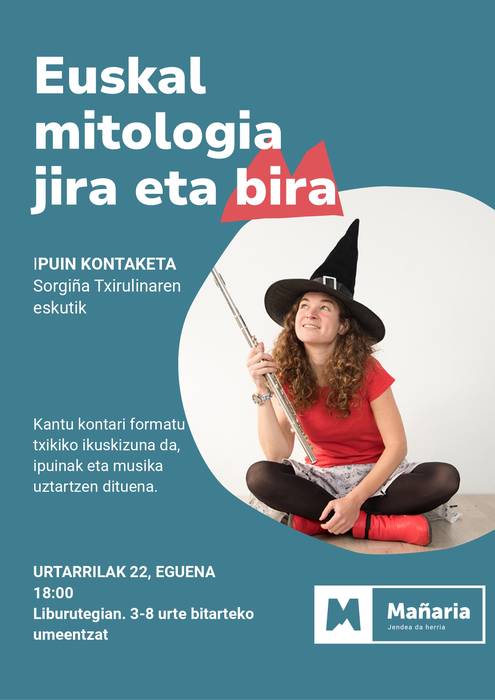 'Euskal mitologia gira eta bira'