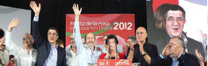 Patxi Lopez: "Gure askatasunaren truke ez da amnistiarik egongo"