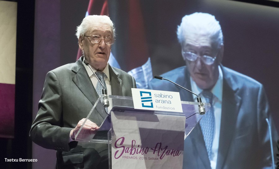 Urrezko Dominagaz saritu du Espainiako Kultura Ministerioak Leopoldo Zugaza