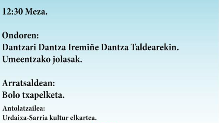 Urdaixako jaixak (Berriz)