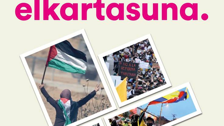 Palestina eta Kolonbiako herriei elkartasuna adierazteko elkarretaratzea egingo dute Elorrion