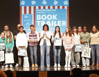 Durangoko 450 bat ikaslek parte hartu dute Booktrailerren lehiaketan