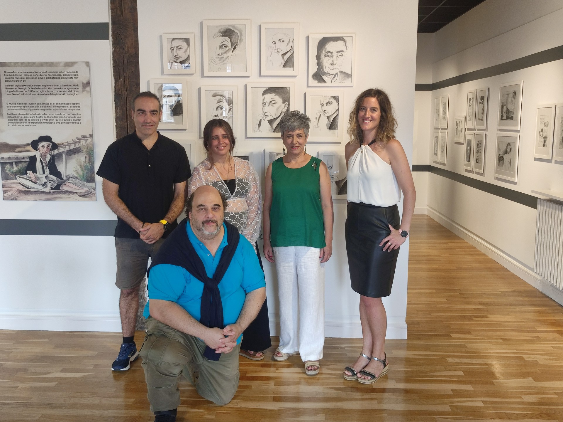 Maria Herrerosek Georgia O'Keefferen komikirako erabilitako marrazkiak erakutsiko ditu Durangoko museoan