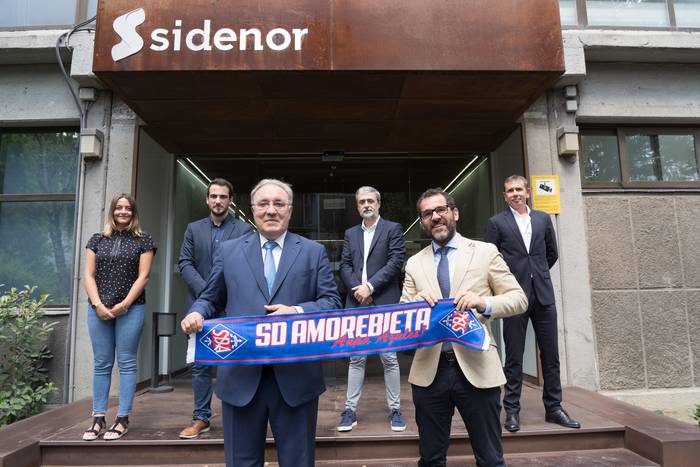 Sidenor izango da SD Amorebietaren babesle nagusia