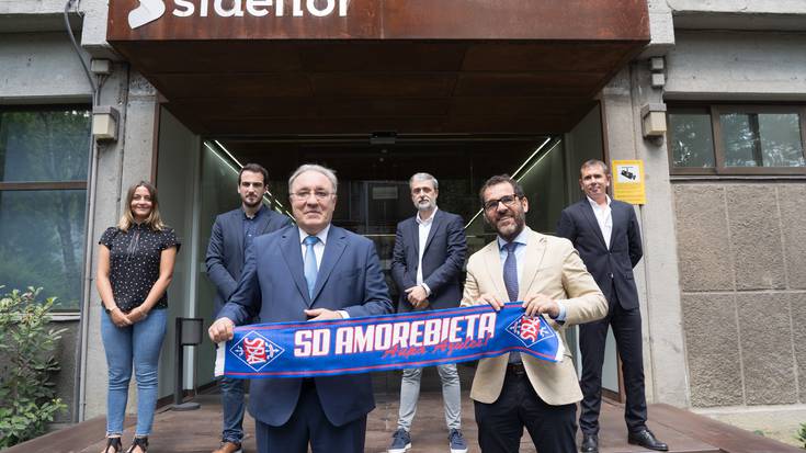 Sidenor izango da SD Amorebietaren babesle nagusia