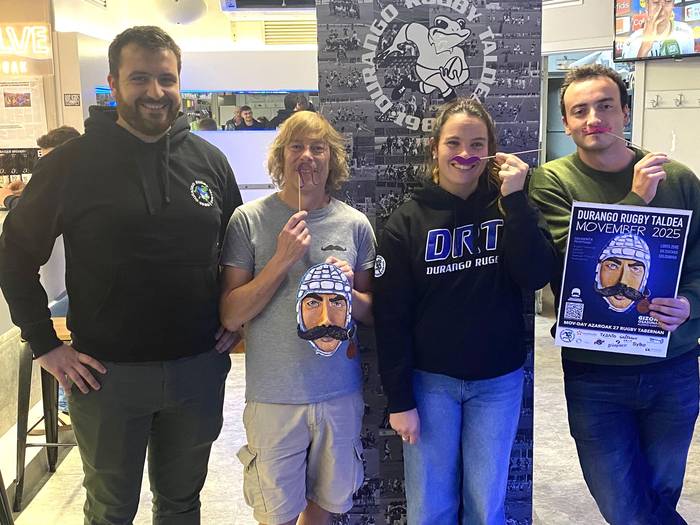 DRTk Movember mugimenduko giltzatakoak atera ditu