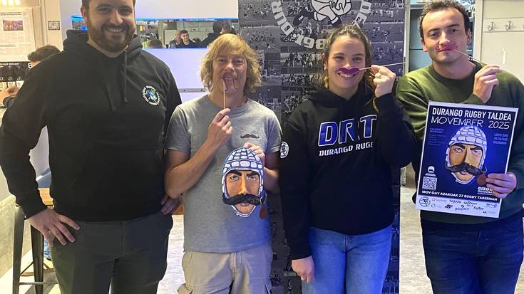 DRTk Movember mugimenduko giltzatakoak atera ditu