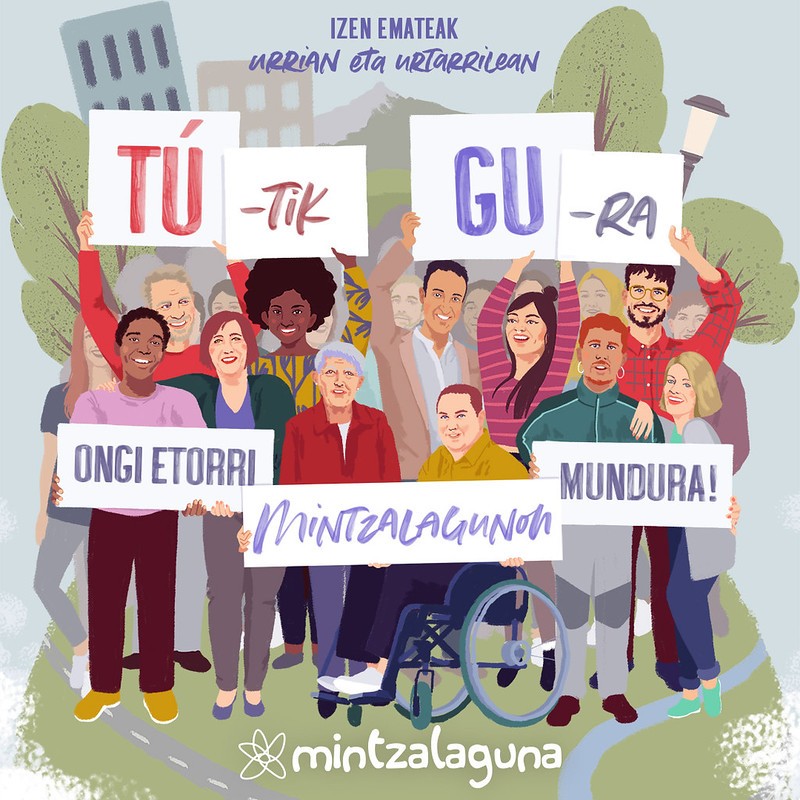 Zaldibarko Berbalagunak bidelagunak behar ditu