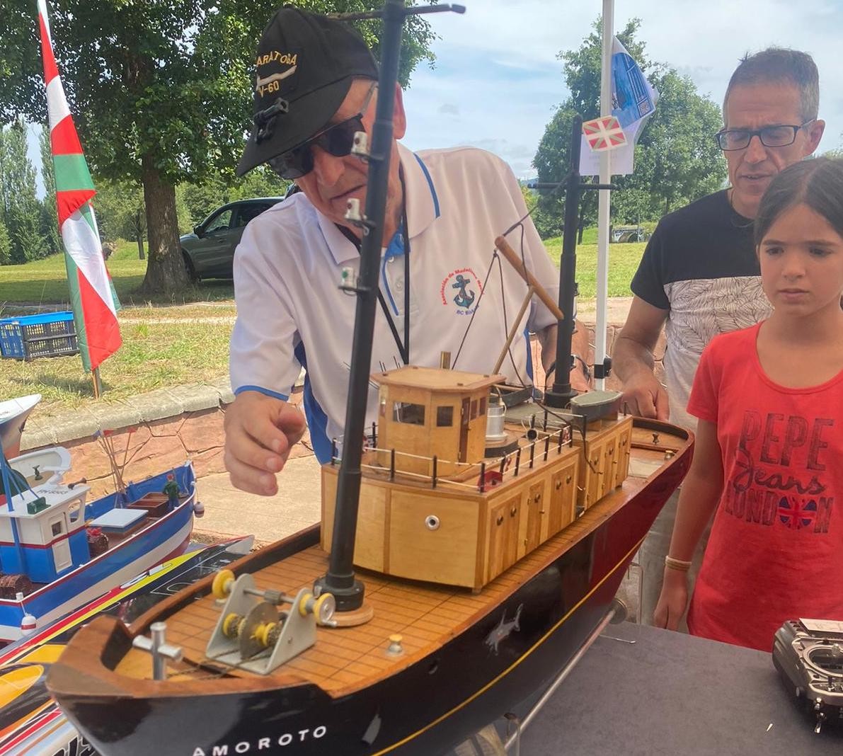 Zornotzako Modelismo Elkarteak Jabier Atxurra omendu du