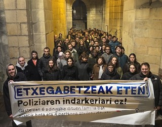Greba orokorrera begira  asanblada jendetsua egin dute Durangon