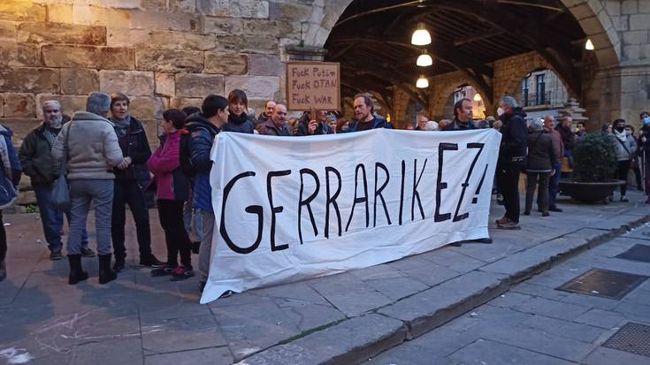 "'Gerrari ez' esaten diogu garrantzitsua delako"