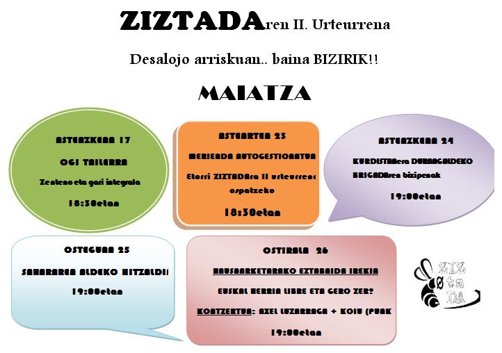 Ziztada Gune  Askearen II. urteurrena