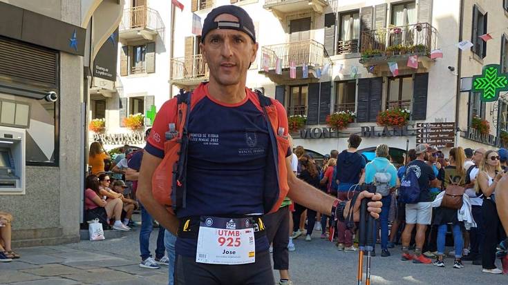 Jose Aguilerak Mont Blanc ultratraila amaitzea lortu du bere lehenengo parte hartzean
