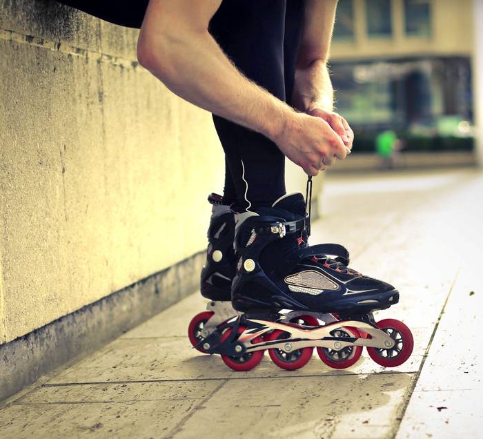 Patinaje erakustaldia