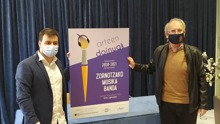Zornotzako Musika Bandaren Arteen Doinuak kontzertu zikloa aurkeztu dute