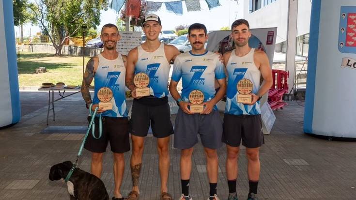 Zornotza Trail taldea hirugarren Loiuko Euskal Backyard Ultra proban