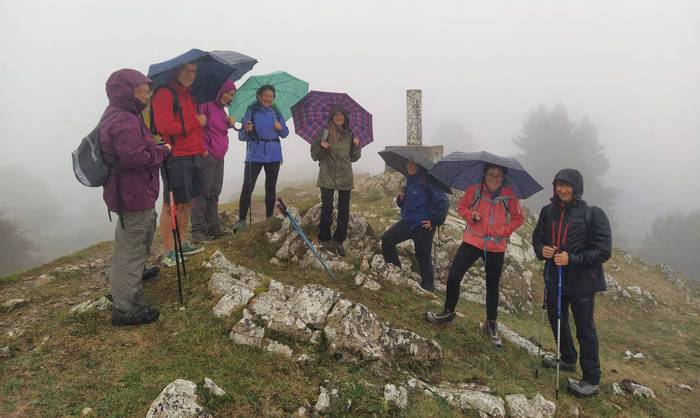 Eguraldi goibelak ez du Mendilagunen aldartea umeldu