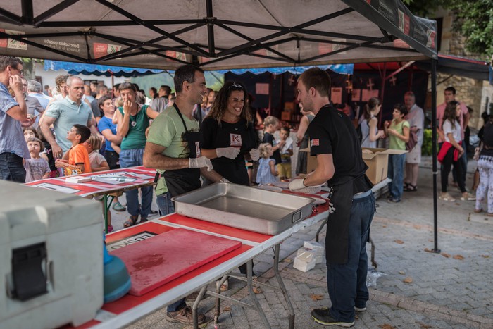 Donien Atxa jasota abiatu dituzte jaiak Garain - 25