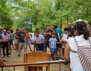 [ARGAZKI GALERIA]: San Roke eguna ospatu zuten atzo Arrazolan