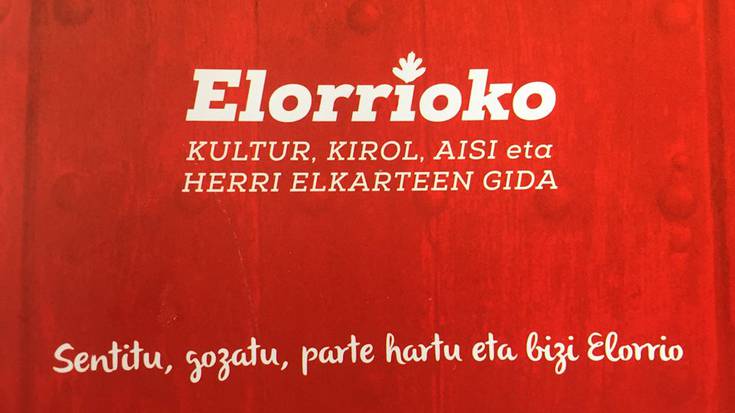 Elorrioko elkarteak ezagutzera emateko 'Elkarteen Gida' sortu dute