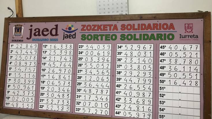 22.869 zenbakiarentzat JAEDeko zozketako kotxea