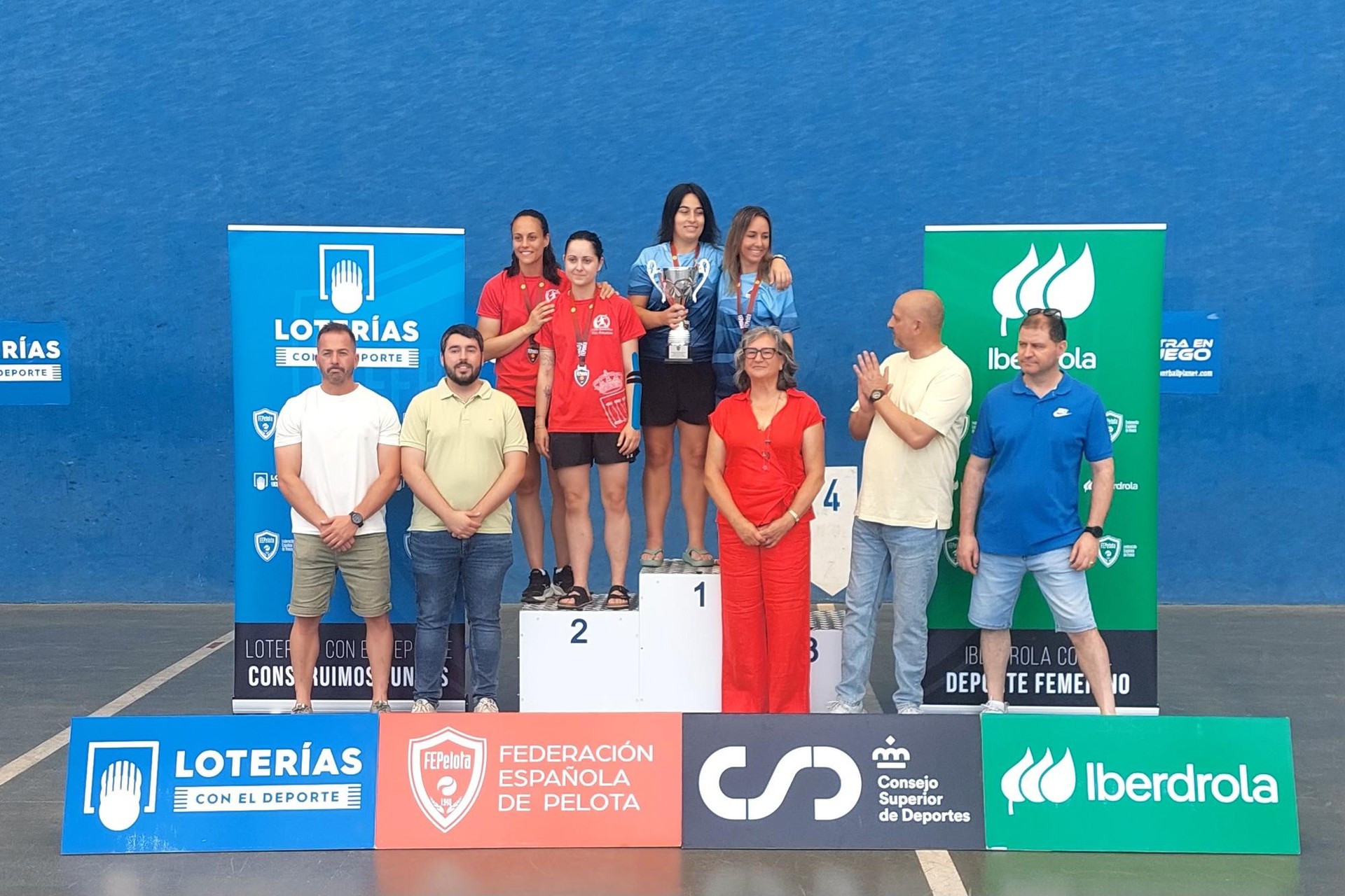 Maialen Bilbao Espainiako txapeldunorde geratu da, oraingoan bola azkarrean