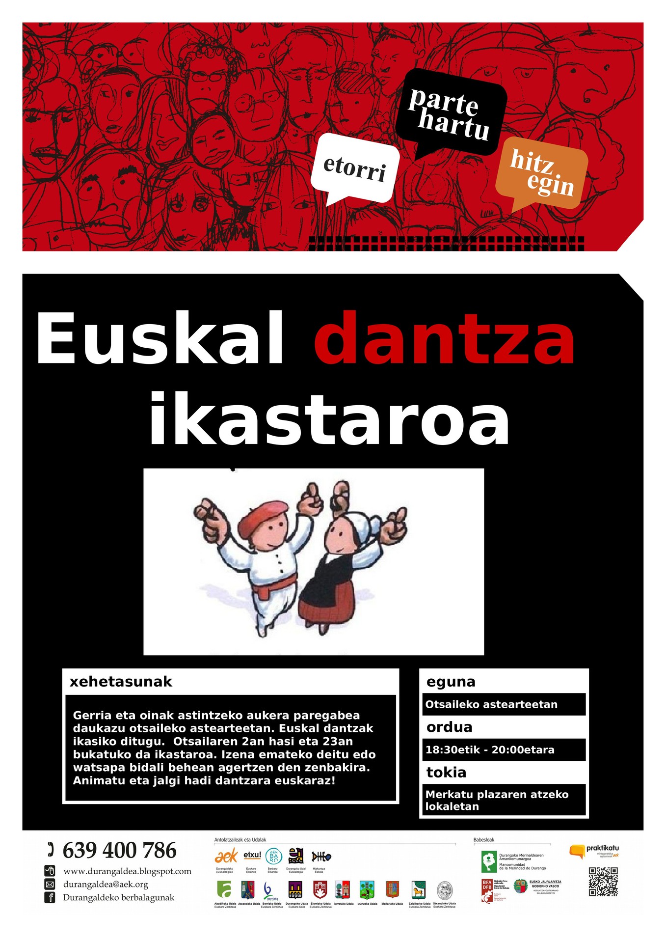 Euskal dantza ikastaroa