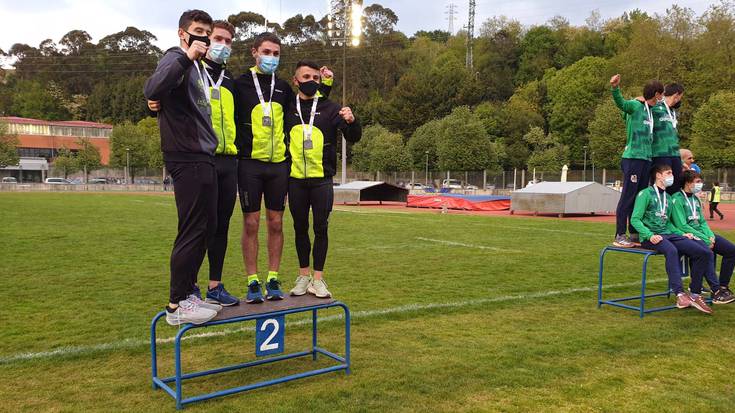 Durango Kirol Taldea Euskadiko txapelketako podiumera igo da gizonetan eta Bidezabalek laugarren amaitu du emakumeetan
