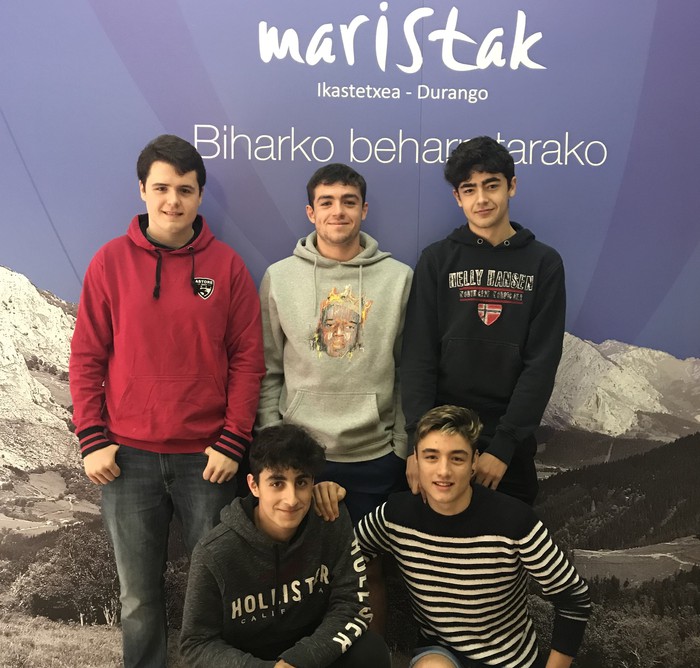 Maristetako bost gaztek Kultur Ondarea lehiaketa irabazi dute 'Gero' ikus-entzunezkoagaz