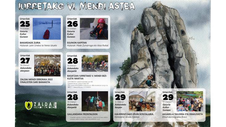 2002ko Zaldai Mendi Erronkaren finalisten sari banaketa