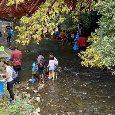 Mañaria erreka garbitzeko jardunaldia