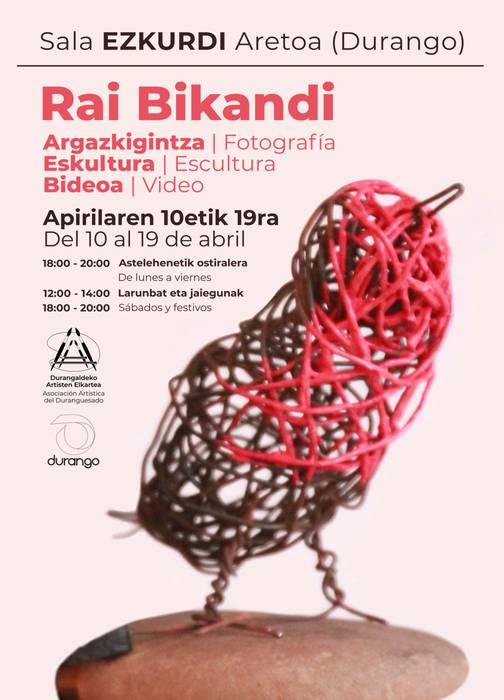 Rai Bikandiren lanak ikusgai