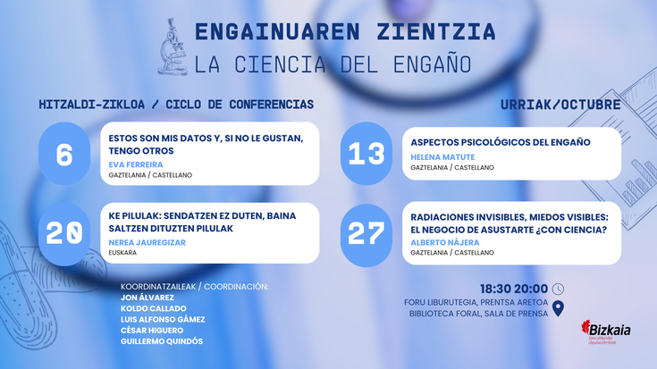 Hitzaldi-zikloa: Engainuaren zientzia