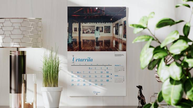 Durangoko Udalak 10.000 egutegi banatuko ditu doan, eguenetik aurrera