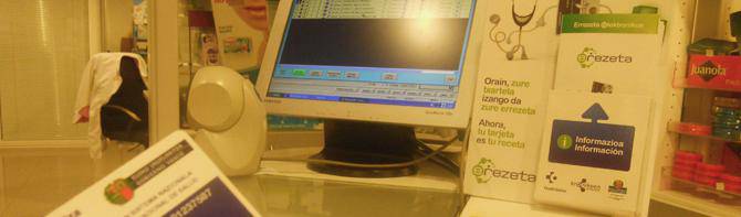 Farmazietan hasi dira errezeta elektronikoagaz
