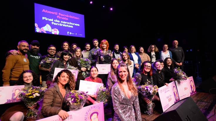 Sekretua, Marea Morea, Bloom,  Esnatu eta Mirar al otro lado izan dira  sarituak Durangoko Abesti Feministen VIII. Lehiaketan