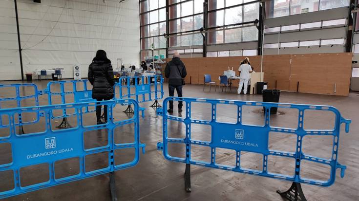 Zabalik dago Landako Gunean antigeno eta PCR probak egiteko gunea