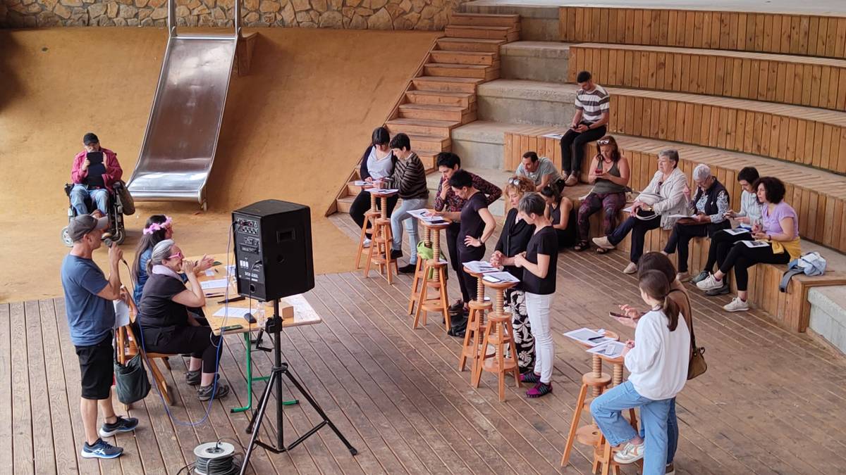 'Ez esan' galdera-erantzunen jokoa martxan berriro Mallabian