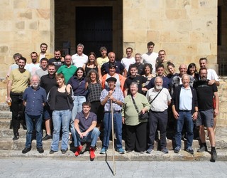 [ARGAZKI GALERIA] Juan Mari Areitiori esker oneko ekitaldi hunkigarria egin diote Iurretan