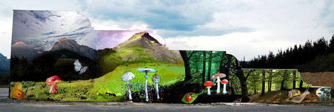 Aratz Azpirik irabazi du mural lehiaketa