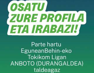 Batu Egunean Behineko 'Anboto Durangaldea' taldera eta jokatu Tokikom Ligan